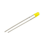 RS PRO1.6 → 2.6V Yellow LED 3 mm Through Hole