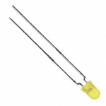 Vishay3 V Yellow LED 3mm Through Hole, TLHY4405