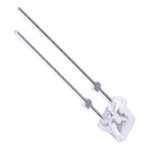Nichia3.5 V White LED Rectangular Through Hole, NSPWF50DS