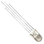 Kingbright2.5 V, 4 V, 4.1 V RGB LED 5mm Through Hole, L-154A4SURKQBDZGW