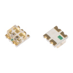 Dialight2.4 V Green & Red LED 1616 (0606) SMD, 5988410207F