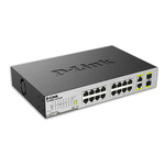 D-Link, 18 port Unmanaged Ethernet Switch, Desktop PoE