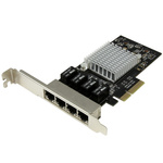 Startech 4 Port PCIe Network Interface Card, 10/100/1000Mbit/s