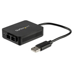 Startech 1 Port USB 2.0 Fiber Optic Converter, 1000Mbit/s
