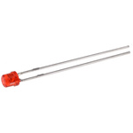 Kingbright2.5 V Red LED 3mm Through Hole, Cylindrical L-1334SRT