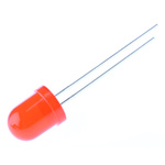 Kingbright2.5 V Red LED 8 mm Through Hole, L-793ID