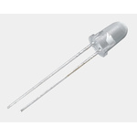 ROHM1.9 V Red LED 5mm Through Hole, SLI-570UT3F