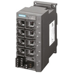 Siemens Ethernet Switch, 8 RJ45 port DIN Rail Mount