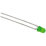 Vishay1.9 V Green LED 3mm Through Hole, TLLG4401