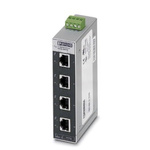 Phoenix Contact Ethernet Switch, 5 RJ45 port, 24V dc, 100Mbit/s Transmission Speed, DIN Rail Mount FL SWITCH SFN-24VAC