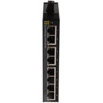 Harting Ethernet Switch, 8 RJ45 port, 48V dc, 10 Mbit/s, 100 Mbit/s Transmission Speed, DIN Rail Mount