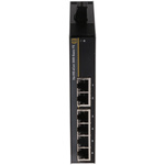 Harting Ethernet Switch, 6 RJ45 port, 48V dc, 10 Mbit/s, 100 Mbit/s Transmission Speed, DIN Rail Mount eCon 3000