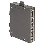 HARTING Ethernet Switch, 8 RJ45 port, 54V dc, 10 Mbit/s, 100 Mbit/s Transmission Speed, DIN Rail Mount