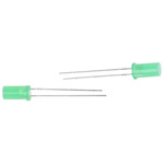 Kingbright4.1 V Green LED 5mm Through Hole, Cylindrical L-483ZGDT
