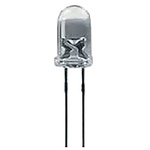 Kingbright2.5 V Green & Red LED 5mm Through Hole, L-7113SRSGW