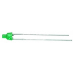 Kingbright2.5 V Green LED 2 mm Through Hole, L-1034GDT