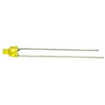 Kingbright2.5 V Yellow LED 2 mm Through Hole, L-1034YDT
