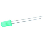 Kingbright2.5 V Green LED 5mm Through Hole, L-1503GD