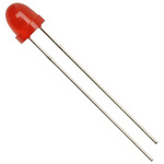 Kingbright2.5 V Red LED 5mm Through Hole, L-63ID