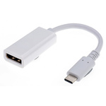 RS PRO USB 3.1 C Type Male to DP Female Network Adapter