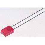 Broadcom1.8 V Red LED Rectangular Through Hole, HLMP-S100
