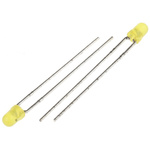 Kingbright6 V Yellow LED 3mm Through Hole, L-934YD-5V