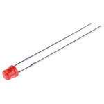 Kingbright2.5 V Red LED 3mm Through Hole, Cylindrical L-1334IT