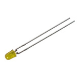 Vishay3 V Yellow LED 3mm Through Hole, TLHY4401