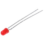 Vishay2.4 V Red LED 3mm Through Hole, TLLR4400