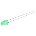 Wurth Elektronik2.6 V Green LED 3mm Through Hole, WL-TMRC 151031VS06000