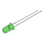 Wurth Elektronik2.4 V Green LED 5mm Through Hole, WL-TMRC 151051VS04000