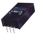 Recom Through Hole Switching Regulator, 15V dc Output Voltage, 20 → 32V dc Input Voltage, 1A Output Current
