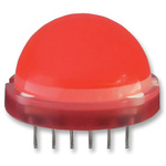 Kingbright6 → 8 V Red LED 20 mm Through Hole, BIG LAMP DLA/6SRD