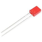 Kingbright2.5 V Orange LED Rectangular Through Hole, L-113EDT