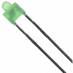 Kingbright2.5 V Green LED 1.8 mm Through Hole, L-4060GD