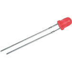 Kingbright2.5 V Red LED 4 mm Through Hole, L-43ID
