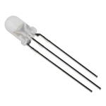 Kingbright2.5 V Red & Yellow LED 5mm Through Hole, L-59EYC