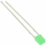 Kingbright2.5 V Green LED Rectangular Through Hole, L-914GDT