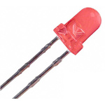 ROHM2 V Red LED 3mm Through Hole, SLR-343VC3F