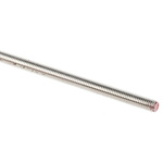 RS PRO Plain Stainless Steel Threaded Bar, M3, 1m