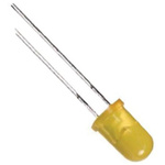 ROHM2.1 V Yellow LED 3mm Through Hole, SLR-332YY3F