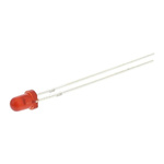 Wurth Elektronik2.4 V Red LED 3mm Through Hole, WL-TMRC 151031SS04000