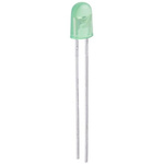 Kingbright4 V Green LED 5mm Through Hole, L-5603ZGDL/SD-G