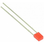 Kingbright2.5 V Red LED Rectangular Through Hole, L-914HDT
