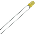 Lite-On2.6 V Yellow LED 3mm Through Hole, LTL-4251N