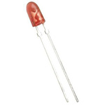 Broadcom2.4 V Red LED 5mm Through Hole, HLMP-AG71-Z20DD