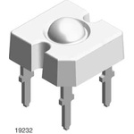Vishay4.7 V Green LED Super Flux Through Hole, TELUX VLWTG9600