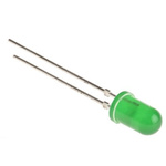 Vishay3 V Green LED 5mm Through Hole, TLHG5401