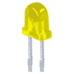 Kingbright2.5 V Yellow LED Rectangular Through Hole, L-169XYD