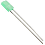 Lite-On2.6 V Green LED 4 mm Through Hole, LTL-403G